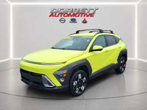 Yellow 2024 Hyundai Kona SEL for sale in Terre Haute, IN
