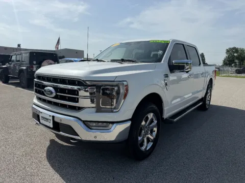 White 2023 Ford F-150 LARIAT for sale in Terre Haute, IN