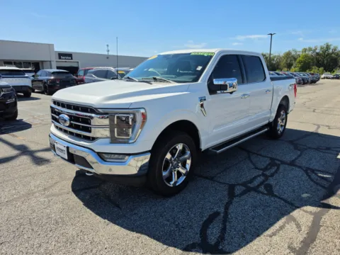 White 2023 Ford F-150 LARIAT for sale in Terre Haute, IN