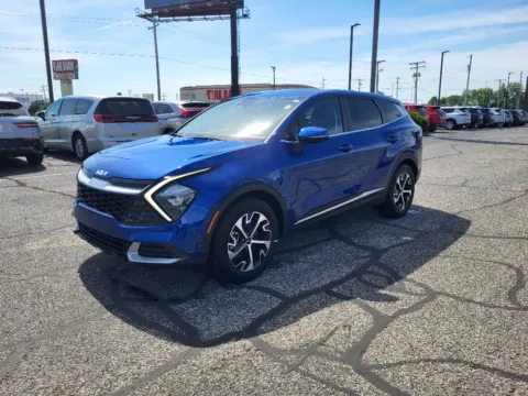 Blue 2023 Kia Sportage EX for sale in Terre Haute, IN
