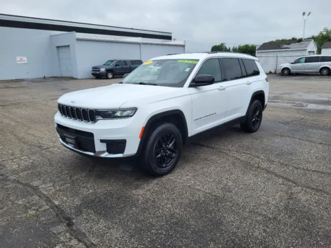 White 2023 Jeep Grand Cherokee L Laredo for sale in Terre Haute, IN
