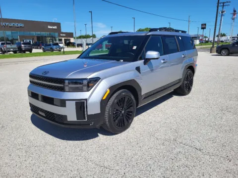 Silver 2026 Hyundai Santa Fe Hybrid Calligraphy for sale in Terre Haute, IN