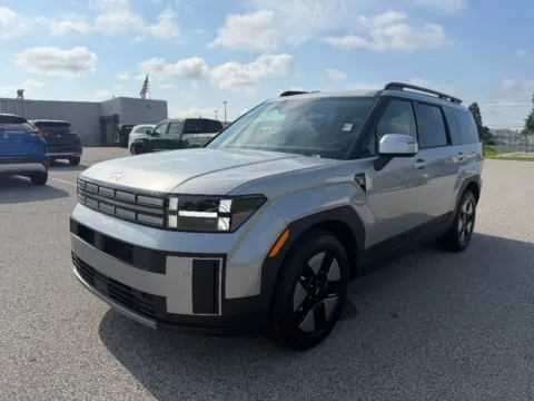Silver 2026 Hyundai Santa Fe Hybrid SEL for sale in Terre Haute, IN