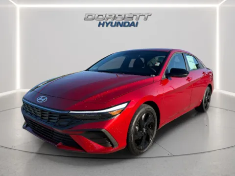 Red 2026 Hyundai Elantra Hybrid SEL Sport for sale in Terre Haute, IN