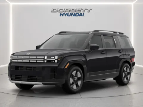 Black 2026 Hyundai Santa Fe Hybrid SEL for sale in Terre Haute, IN