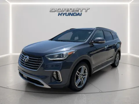 Black 2018 Hyundai Santa Fe XL Limited Ultimate for sale in Terre Haute, IN
