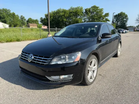 Black 2013 Volkswagen Passat TDI SEL Premium for sale in Terre Haute, IN