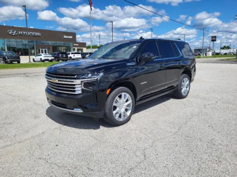 Black 2021 Chevrolet Tahoe High Country for sale in Terre Haute, IN