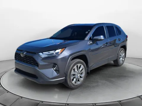 Gray 2023 Toyota RAV4 XLE Premium for sale in Terre Haute, IN