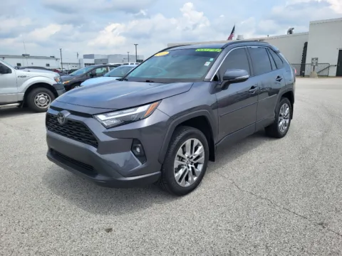 Gray 2023 Toyota RAV4 XLE Premium for sale in Terre Haute, IN