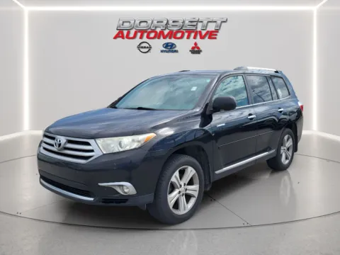 Black 2013 Toyota Highlander Limited for sale in Terre Haute, IN