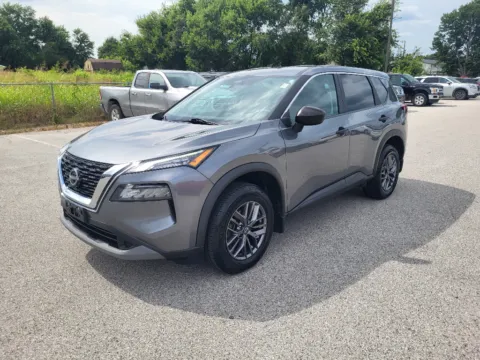 Gray 2023 Nissan Rogue S for sale in Terre Haute, IN