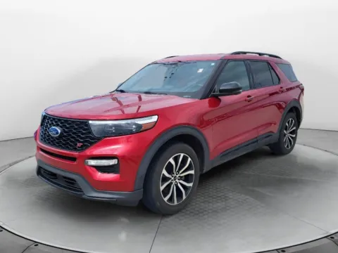 Red 2020 Ford Explorer ST for sale in Terre Haute, IN