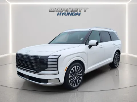 White 2026 Hyundai Palisade Calligraphy for sale in Terre Haute, IN