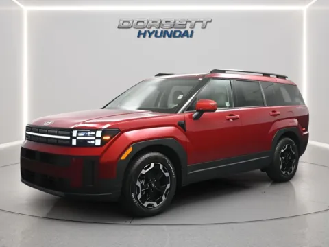 Red 2026 Hyundai Santa Fe SEL for sale in Terre Haute, IN