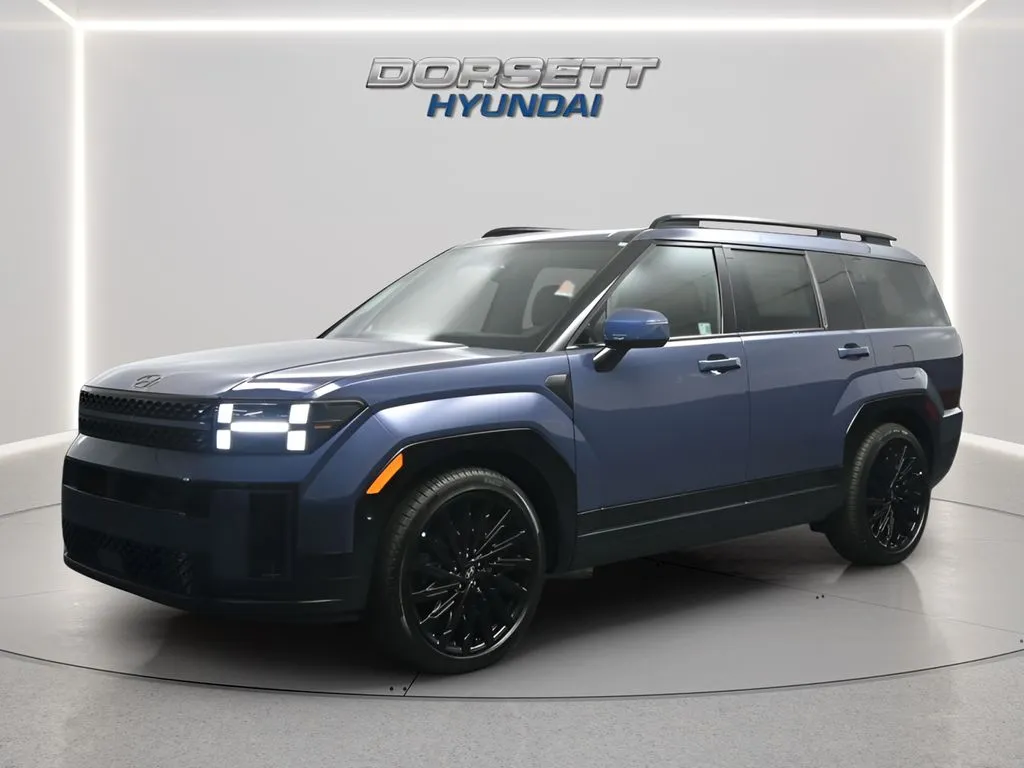 Blue 2026 Hyundai Santa Fe Calligraphy for sale in Terre Haute, IN