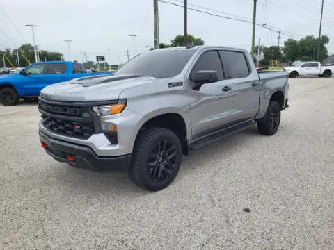 Gray 2024 Chevrolet Silverado 1500 Custom Trail Boss for sale in Terre Haute, IN
