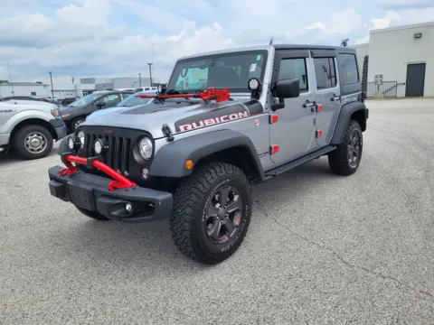 Silver 2018 Jeep Wrangler Rubicon Recon for sale in Terre Haute, IN