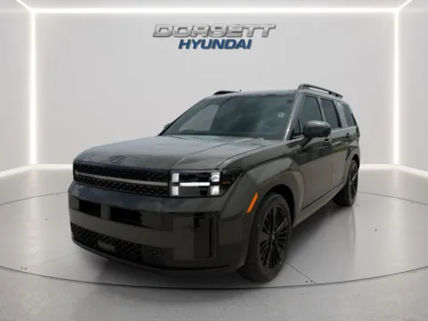 Green 2026 Hyundai Santa Fe Hybrid Calligraphy for sale in Terre Haute, IN