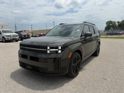 Green 2026 Hyundai Santa Fe Hybrid Calligraphy for sale in Terre Haute, IN
