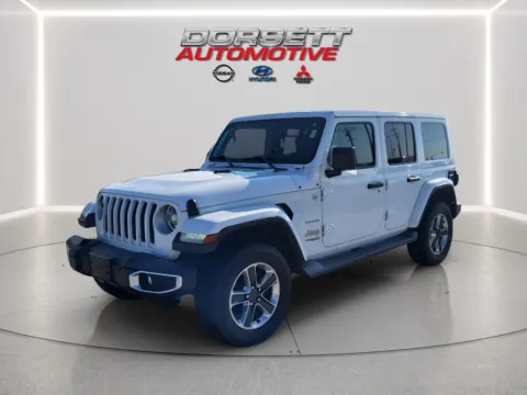 White 2019 Jeep Wrangler Sahara for sale in Terre Haute, IN