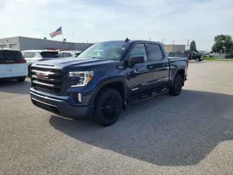 Blue 2021 GMC Sierra 1500 Elevation for sale in Terre Haute, IN