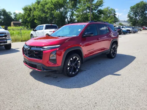 Red 2025 Chevrolet Equinox AWD RS for sale in Terre Haute, IN
