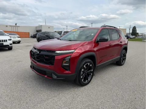 Red 2025 Chevrolet Equinox AWD RS for sale in Terre Haute, IN