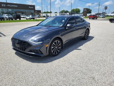 Gray 2021 Hyundai Sonata Limited for sale in Terre Haute, IN