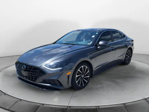 Gray 2021 Hyundai Sonata Limited for sale in Terre Haute, IN