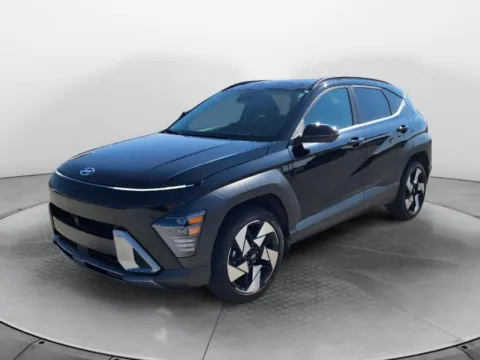 Black 2024 Hyundai Kona Limited for sale in Terre Haute, IN