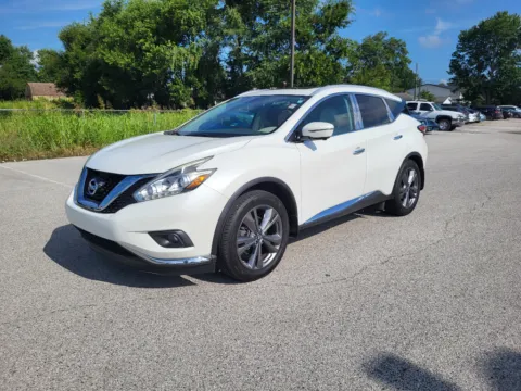 White 2016 Nissan Murano Platinum for sale in Terre Haute, IN