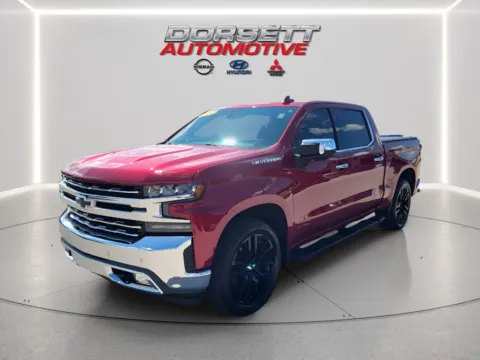Red 2019 Chevrolet Silverado 1500 LTZ for sale in Terre Haute, IN