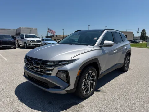 Silver 2026 Hyundai Tucson Hybrid Limited for sale in Terre Haute, IN