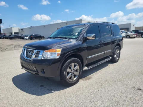 Black 2014 Nissan Armada Platinum for sale in Terre Haute, IN
