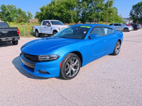 Blue 2016 Dodge Charger SXT for sale in Terre Haute, IN