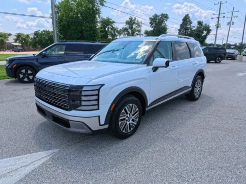White 2026 Hyundai Palisade Hybrid SEL Premium 7P for sale in Terre Haute, IN