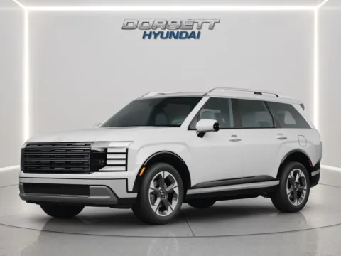 White 2026 Hyundai Palisade Hybrid SEL Premium 7P for sale in Terre Haute, IN