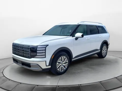 White 2026 Hyundai Palisade Hybrid SEL 7P for sale in Terre Haute, IN