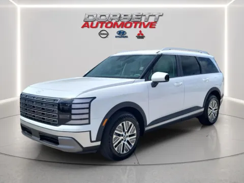 White 2026 Hyundai Palisade Hybrid SEL 7P for sale in Terre Haute, IN