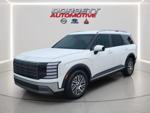 White 2026 Hyundai Palisade Hybrid SEL 7P for sale in Terre Haute, IN
