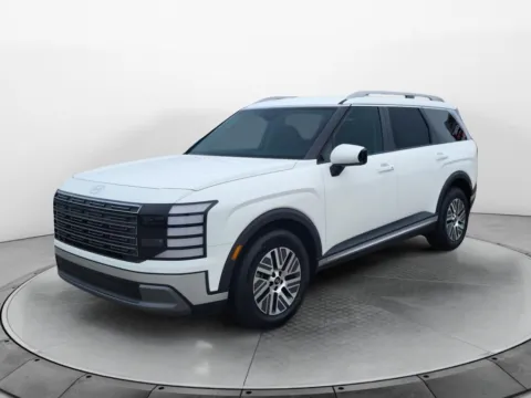 White 2026 Hyundai Palisade Hybrid SEL 7P for sale in Terre Haute, IN