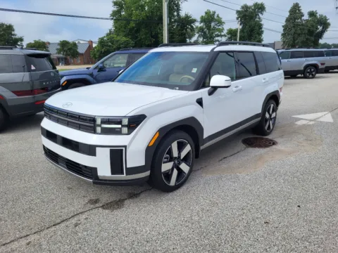 White 2026 Hyundai Santa Fe Limited 7P for sale in Terre Haute, IN