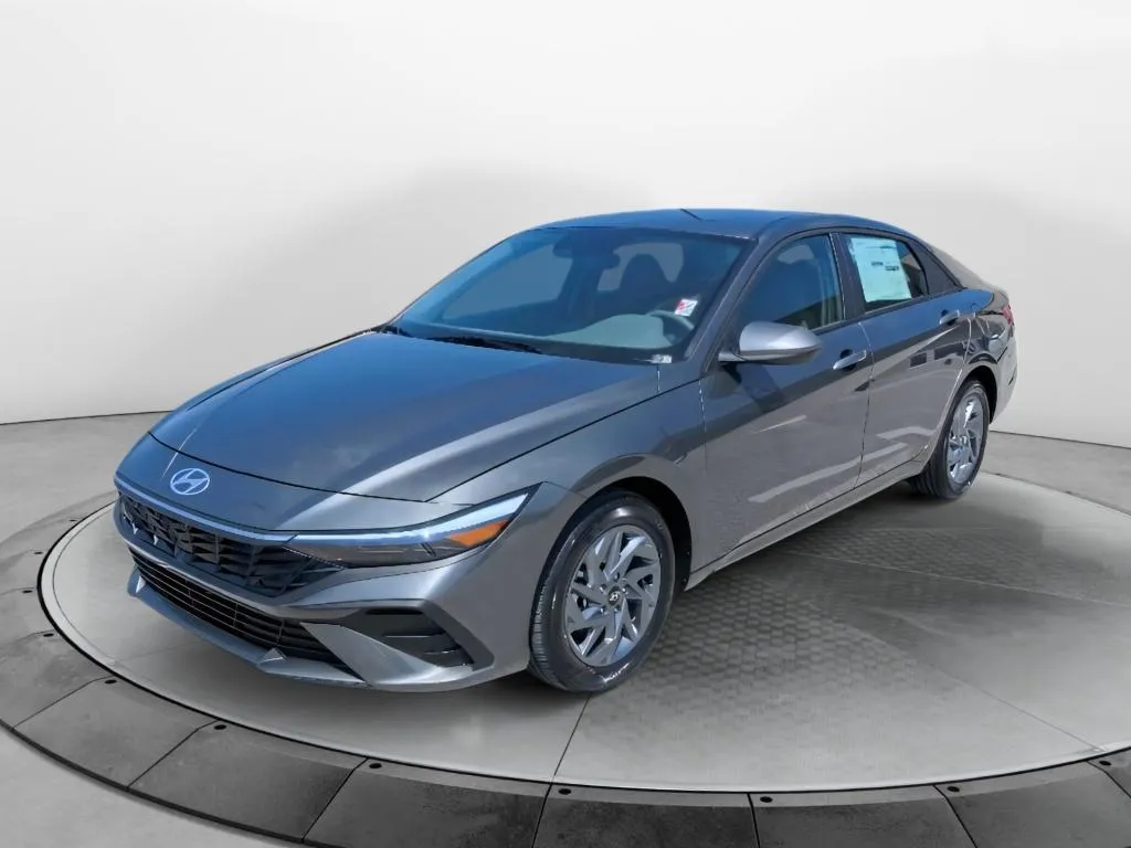 Gray 2026 Hyundai Elantra Hybrid Blue for sale in Terre Haute, IN
