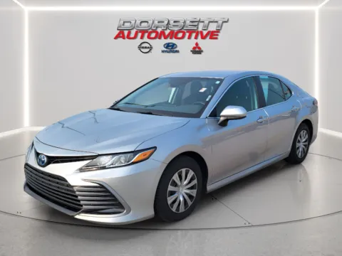 Silver 2022 Toyota Camry Hybrid Hybrid LE for sale in Terre Haute, IN