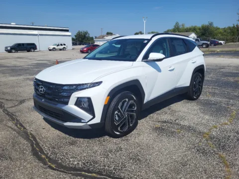 White 2026 Hyundai Tucson SEL Plus for sale in Terre Haute, IN