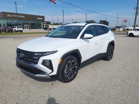 White 2026 Hyundai Tucson SEL Plus for sale in Terre Haute, IN