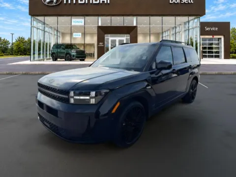 Black 2027 Hyundai Santa Fe Hybrid Calligraphy for sale in Terre Haute, IN