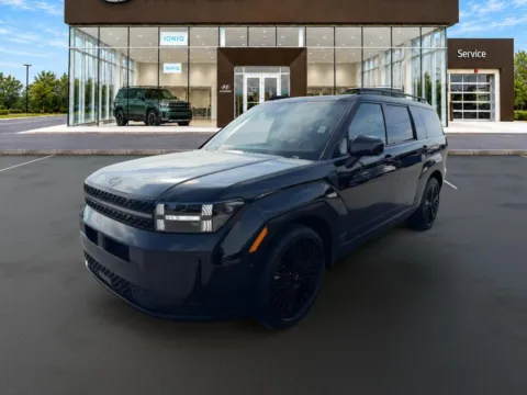 Black 2027 Hyundai Santa Fe Hybrid Calligraphy for sale in Terre Haute, IN