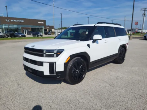 White 2027 Hyundai Santa Fe Hybrid Calligraphy for sale in Terre Haute, IN